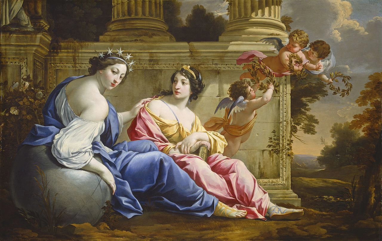 Le muse Urania e Calliope - National Gallery of Art, Washington